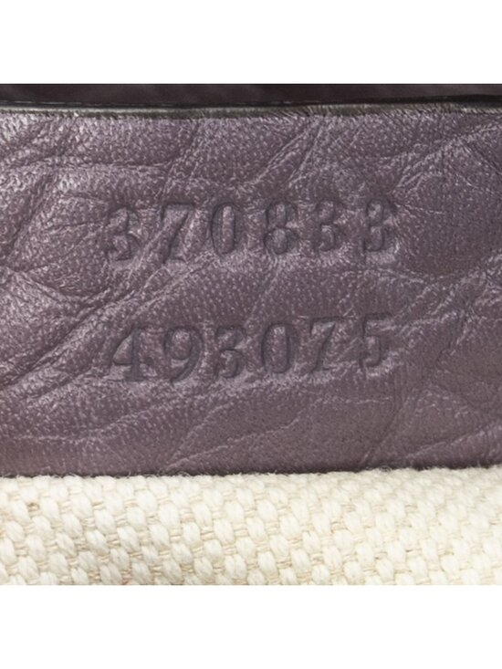 Gucci Bamboo Backpack Tassel Purple Calfskin Leather main image 9